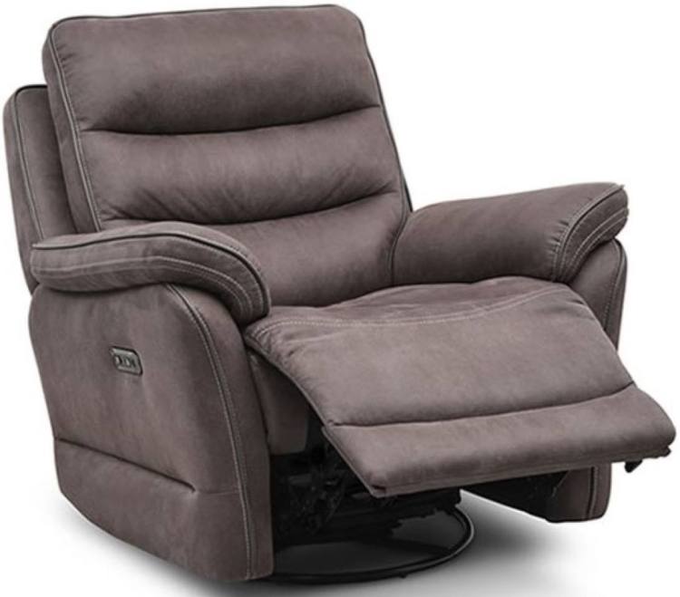 La-z-boy Power Recliner chair with swivel & headrest tilt operation 