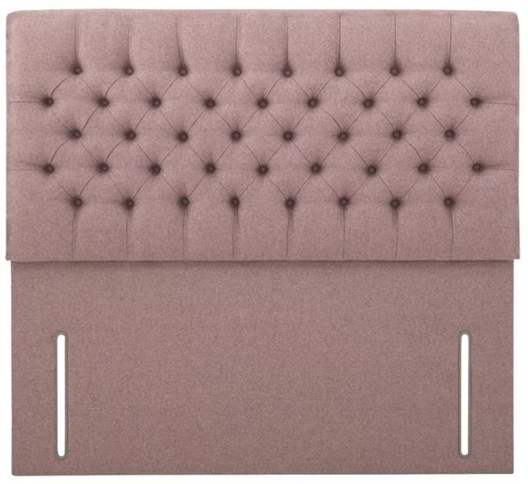 The Poppy headboard has a height of 140cm