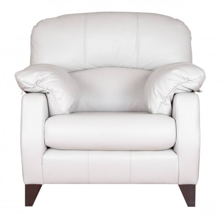 Buoyant Austin chair in Verona Pearl leather 
