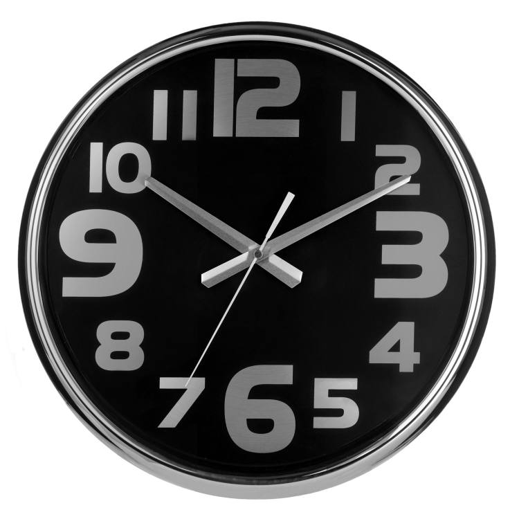 Style Black Wall Clock