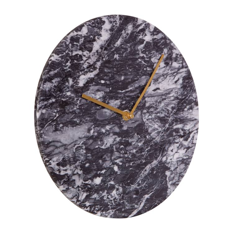 Luna Marble Wall Clock