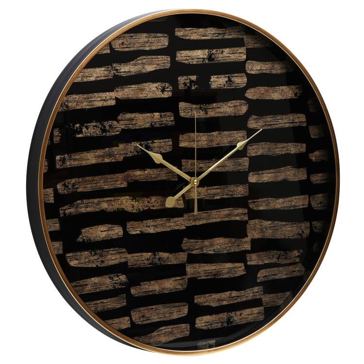 Torre Gold Wall Clock