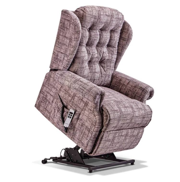 Lynton Royal chair shown in Chedworth Damson fabric 