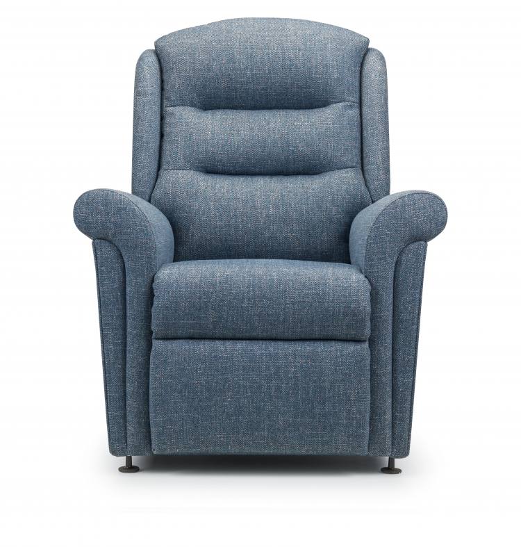 Ideal Upholstery chair shown in Ferrara Aegean fabric 