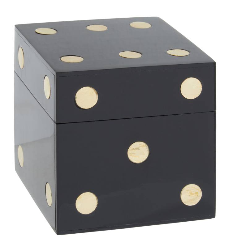 Wellington Black Dice Box