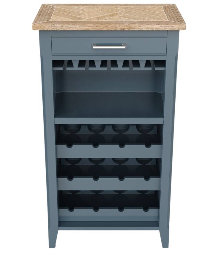 Signature Blue Wine Rack